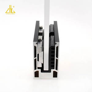 ZHONGLIAN Perfil de la Puerta del <span class=keywords><strong>Garaje</strong></span> de Aluminio Negro del Dióxido del ánodo en <span class=keywords><strong>el</strong></span> Noroeste - Product Image 5