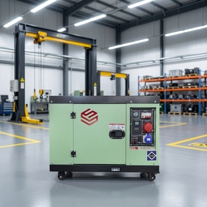 เครื่องกำเนิดไฟฟ้าดีเซลเคลื่อนที่แบบเฟสเดียวคุณภาพสูง เงียบพิเศษ ขนาด 5KW-15KW แรงดันไฟฟ้า 110V 220V 380V สำหรับการตั้งแคมป์ - Product Image 5