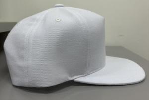 Gorras de Béisbol Personalizadas con Parche/Logotipo de PVC, Gorras de Pana sin Estructura con Visera Plana, Gorras de Pana con Cierre a Presión - Product Image 6