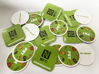 Pemasok Tag RFID NFC yang Dapat Disesuaikan, Tahan Air dengan Chip Mifare 1K 13.56MHz Mini Tag