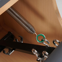 Équipement de gym portable classique, chaise de Pilates robuste et durable