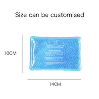 Compresse de gel OEM réutilisable chaude et froide avec sangle en peluche pour les blessures au genou, à l'épaule et au pied