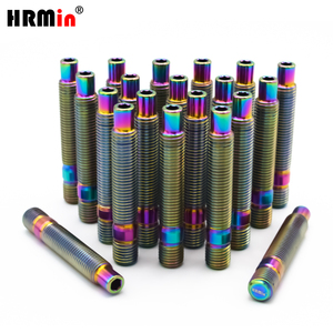 Boulon en titane HRMin Gr.5 Ti-6Al-4V <span class=keywords><strong>goujon</strong></span> <span class=keywords><strong>de</strong></span> <span class=keywords><strong>roue</strong></span> automatique M14 * 1.5*78mm pour voiture <span class=keywords><strong>de</strong></span> course <span class=keywords><strong>VW</strong></span> AUDI - Product Image 4