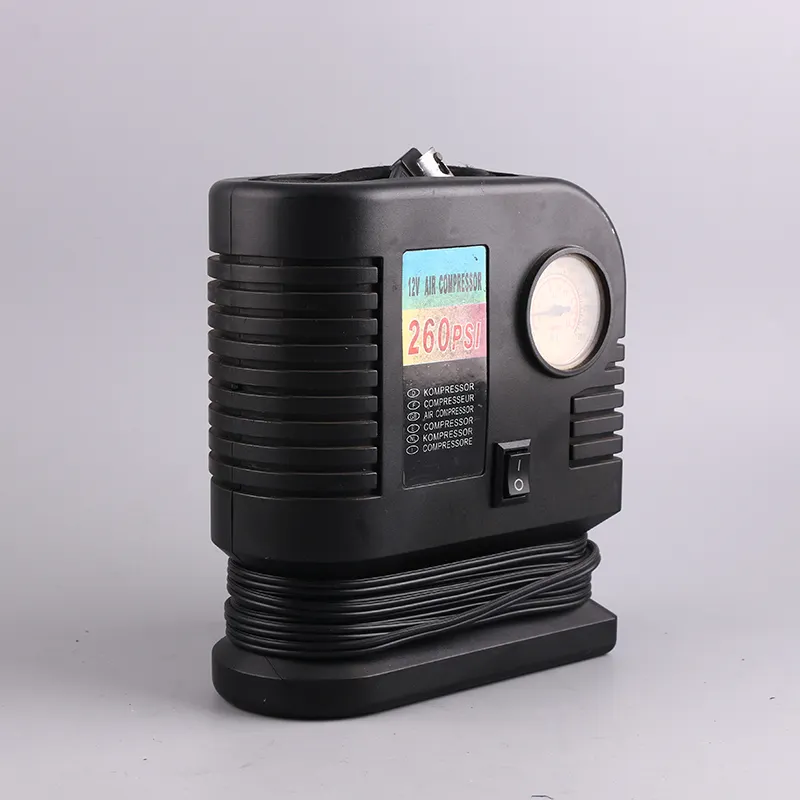 Electric car air conditioner compressor 12v digital air compressor with touch screen tyre inflators