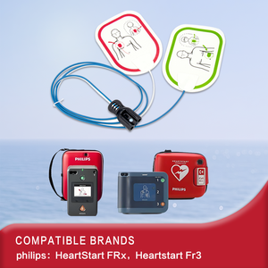 Elettrodi Monouso Compatibili <span class=keywords><strong>Philips</strong></span> per Defibrillatore <span class=keywords><strong>AED</strong></span> - Pad Medici per RCP di Emergenza - Product Image 6