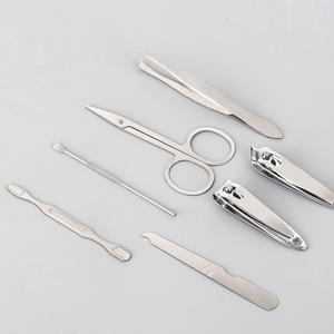 Juego de manicura y <span class=keywords><strong>pedicura</strong></span> de suministro de uñas de salón profesional Juego de manicura y <span class=keywords><strong>pedicura</strong></span> de acero inoxidable para el hogar y los viajes - Product Image 4