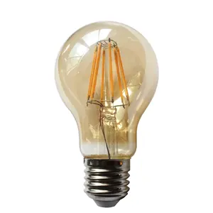 Decoratieve Verlichting A60 Amber 8W 10W Binnenverlichting Edison Vintage Lamp Led Gloeilamp
