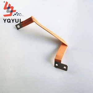 Đầu nối thanh đồng mềm mạ niken YUL cho pin Lithium Lifepo4 trong xe năng lượng mới - Product Image 1