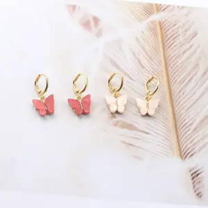 Hot Selling Fashion Jewelry earrings Women butterfly wing earrings