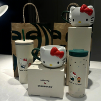 Termo con Diseño de Hello Kitty y Ventosa, Lindo y Colorido, Novedad 2025