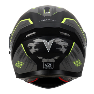 ABS หมวกกันน็อคมอเตอร์ไซค์แบบเต็มใบหน้าเลนส์คู่พร้อมช่องเสียบหูฟังอุปกรณ์เสริมสำหรับผู้ใหญ่ขนาด L 4XL - Product Image 6