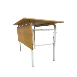 Đồ nội thất trường học gỗ nhỏ và vừa của giáo viên Bàn học sinh nghiên cứu Bàn và ghế đặt - Product Image 6