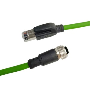 Connecteur de raccordement RJ45 industriel M12 à 4 broches de type A, <span class=keywords><strong>prise</strong></span> femelle, pour câble <span class=keywords><strong>Ethernet</strong></span> de codage réseau, Chine - Product Image 5