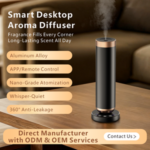 Difusor de Aromas Inteligente de Escritorio con Control Remoto/Aplicación, Nano-Tecnología, Silencioso, 360° Anti-Fugas, CE/FCC - Product Image 1