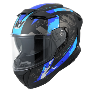 Mũ bảo hiểm chất lượng cao đạt tiêu chuẩn DOT <span class=keywords><strong>ECE</strong></span>, mũ bảo hiểm full face dành cho xe máy với kính chắn gió trong suốt - Product Image 3