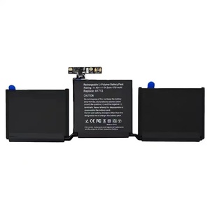 Batería de portátil A1708 <span class=keywords><strong>A1713</strong></span> para MacBook Pro 13 pulgadas A1708 finales de 2016 MEDIADOS DE 2017 EMC 2978 <span class=keywords><strong>A1713</strong></span> 11,4 V batería de portátil de polímero de litio - Product Image 1