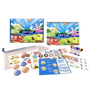 The New Busy Book on Traffic Theme <strong>Busybook</strong> Children's Preschool Learning Toy Book Early Education Enlightenment Quiet Book. - Product Image 2