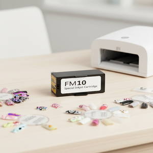 Wiseprint 兼容 <span class=keywords><strong>HP</strong></span> FM10N 喷墨墨盒 适用于 FM10 原装墨盒 适用于美甲打印机 M1 H1 墨盒 - Product Image 3