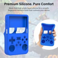 Étui de protection pour R36S, coque en silicone souple 360 °   Étui de protection antichute pour console de jeu portable R36s, accessoires, étui en silicone