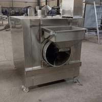 Machine à torréfier les cacahuètes en acier inoxydable, équipement industriel de cuisson des noix pour les noix de cajou et les amandes