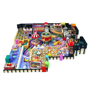 Une aire de jeux intérieure sur le thème de la science-fiction conçue sur mesure pour les enfants, un grand <span class=keywords><strong>centre</strong></span> de jeux équipé de toboggans et de piscines à balles - Product Image 1