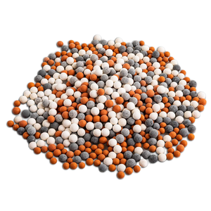 Billes de filtration en céramique d'alumine industrielle, perles minérales anioniques pour la purification de l'eau, remplacement pour système de filtration - Product Image 1