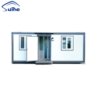 Cabine de bureau de site temporaire Salle modulaire mobile portable pour solution d'espace de travail