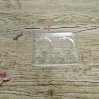 Palette de peinture en plastique personnalisée avec logo, palette de peinture transparente, plateau de peinture pour fête de peinture