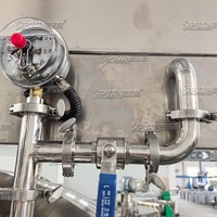 Machine d'émulsification et d'homogénéisation électrique à chauffage bidirectionnel avec levage hydraulique double SIPUXIN 1000L