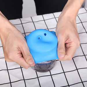 BPA Cấp Thực Phẩm Miễn Phí Silicone Rơm Tràn Bằng Chứng Nắp Bụi Bằng Chứng Phổ Phù Hợp Tái Sử Dụng Silicone Rơm Nắp Cho Ly - Product Image 5