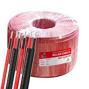 Factory direct tuv approved copper conductor 10mm 6mm 4mm Pv pv1 f solar cable