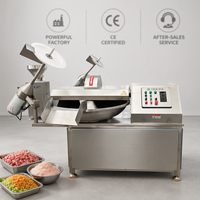 Hachoir à viande commercial pour ligne de production de saucisses, boulettes, raviolis et pâtes de poisson