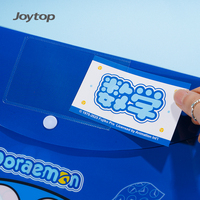 Joytop 102893 Venta al por Mayor Carpeta de Archivos A4 Personalizada de Doraemon, Diseño de Anime de Plástico Impermeable para Suministros Escolares y de Oficina