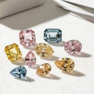 Round Brilliant Cut 0.2ct-0.3ct Lab Created Diamond Round Shape Customized Supported - Product Image 4