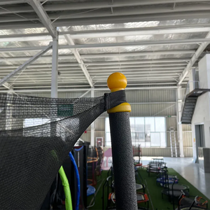 Zoshine 10FT extérieur <span class=keywords><strong>Trampoline</strong></span> balle haut droit pôle conception avec <span class=keywords><strong>filet</strong></span> de sécurité de protection intérieur pour enfants adultes famille - Product Image 6