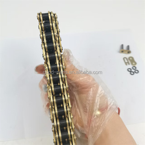 Wanou โซ่รถจักรยานยนต์132L 428H ทอง <span class=keywords><strong>O</strong></span> แหวนกับซีลน้ำมัน - Product Image 3