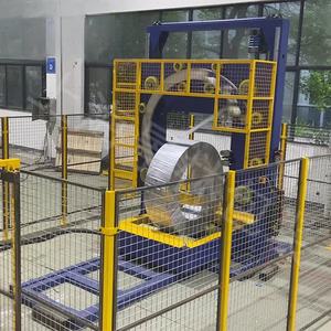 Industry Full Automatic Steel Strip Coil Wrapping Machine Wire <b>Rod</b> Wrapping Machine Wire <b>Rod</b> Wrapping Machine - Product Image 5