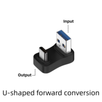 Adaptateur USB-A vers Type-C mâle JILIAN 60W 3.1 10 Gbps, transfert de données haute vitesse, sortie AC, neuf, pour ordinateur portable