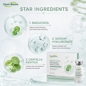 Sérum Visage Personnalisé OEM/ODM aux Peptides, Acide Azélaïque, Réparation de la Barrière Cutanée, Apaisant, Hydratant, Éclaircissant, Ampoule à l'<span class=keywords><strong>Aloe</strong></span> Vera, Soins de la Peau - Product Image 4