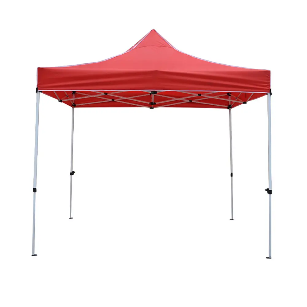 3X3 m30チューブ赤いボタンピーステント広告テント屋外活動展示テント