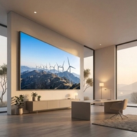 Layar LED Indoor 4K HD High Refresh P1.953 P3.91 P4.81, Layar Video Wall LED, Panel Layar LED Smart TV