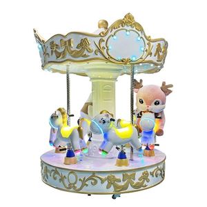 Carrusel Eléctrico de Monedas para Parque de Atracciones, Venta al por Mayor de Fábrica, Juegos de Carrusel para Niños - Product Image 2