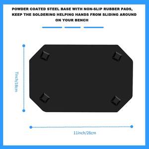 Магнитная паяльная станция с 3-кратным увеличительным стеклом - Product Image 3