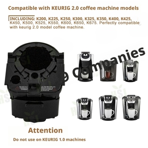 Portavasos K-Cup de PP Personalizado para <span class=keywords><strong>Cafetera</strong></span> <span class=keywords><strong>Keurig</strong></span> <span class=keywords><strong>2.0</strong></span>, Accesorio de Repuesto para Filtro de Taza con Logotipo Personalizado - Product Image 2