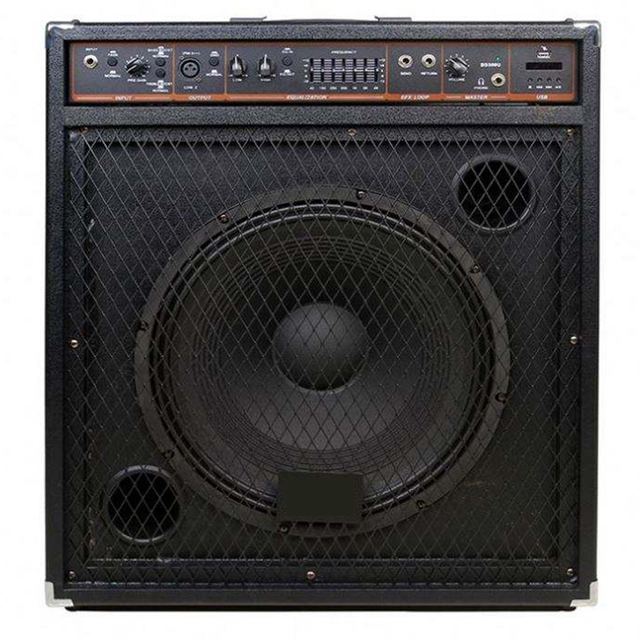 BS500U Professional Bass Combo Amplifier 18 Inch 1 Band EQ Speaker 250W Gooermi