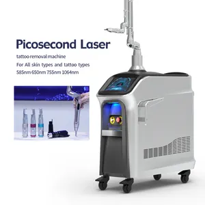 OEM ODM Pico sekunden laser Q-Schalter Nd Yag Tattoo entfernungs laser Maschinen hersteller Long Pulse Nd Yag Q Switch Laser