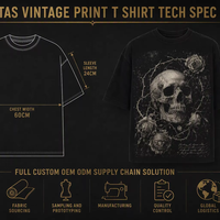 T-shirt noir délavé surdimensionné personnalisé pour homme, imprimé graphique gothique vintage, coton épais, streetwear, fabrication en gros ODM