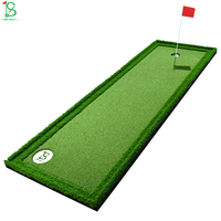 Tapis de putting en herbe artificielle pour mini-golf intérieur/extérieur, sur mesure, vente en gros fabricant