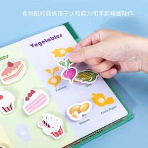 สติกเกอร์ฟาร์มสำหรับเด็ก ฝึกการรับรู้ ฝึกสมาธิ หนังสือระบายสี บัตรภาพ หนังสือเสริมพัฒนาการ ของเล่นเสริมการเรียนรู้สำหรับเด็กเล็ก - Product Image 3