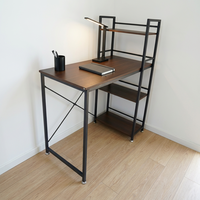 Table d'ordinateur classique en bois de haute qualité à 4 niveaux, table d'ordinateur et de bureau